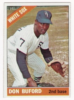 DON BUFORD 1966 Topps Baseball # 465 Chicago White Sox Ex Plus - NM - Image 1 of 2