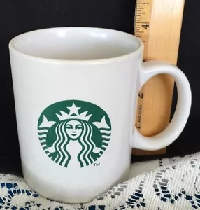 2011 Starbucks 10.8 fl oz Coffee Mug Siren Mermaid Logo D Handle - Picture 1 of 6