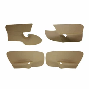 Beige Leather Car Interior Door Panel Armrest Cover For VW Jetta Golf 5 05-10 - Picture 1 of 5