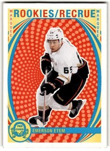 2013-14 O-Pee-Chee Retro Emerson Etem Rookie #528 Anaheim Ducks
