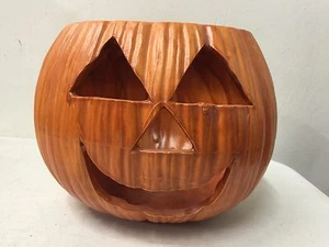 Cerámica Calabaza Halloween Jack-O-Lantern Decoración Sin Tapa I1 - Imagen 1 de 7