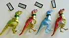 Nwt One Hundred 80 Degrees T-Rex Christmas Ornaments (Lot Of 4)