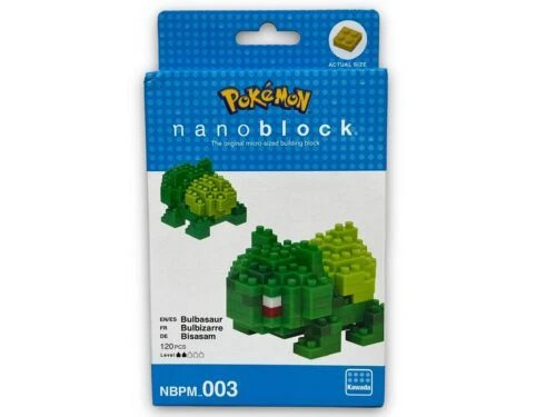 Bulbasaur Pokemon Nanoblock Micro Sized Building Block Construction NBPM003
