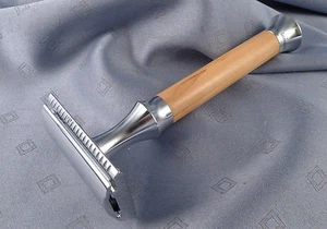Afeitadora y cuchilla OLIVENHOLZ Timor G&F hecha en SOLINGEN Alemania - Imagen 1 de 7