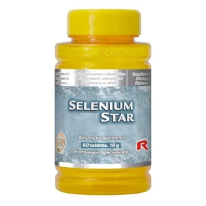 Selenium Star 60 tabl. - Starlife - antyoksydant, wspiera odporność - Zdjęcie 1 z 1