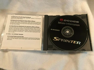 2003 Dodge Sprinter 2500 3500 Cargo Van Shop Service Repair Manual DVD 2.7L - Picture 1 of 1