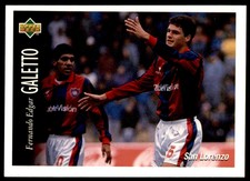 Upper Deck Futbol Argentino 95 Fernando Edgar Galetto San Lorenzo No. 74