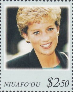 Tonga Niuafo’ou #SG275d MNH 1998 Princess Diana Wales Queen Hearts [201d]