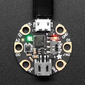 Adafruit GEMMA M0, kompakte Wearable-Plattform, Cortex-M0+, Arduino komp., 3501 - Picture 1 of 4