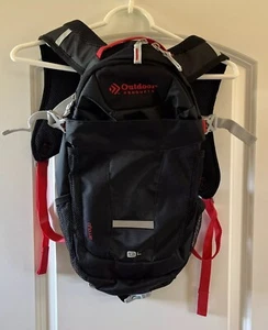 Outdoor Products*ARROYO Hydration Backpack*Hiking Bag*13L*Black/Red*NICE SHAPE - Picture 1 of 10