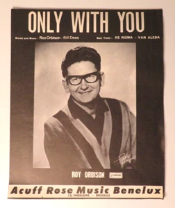Sheet Music ROY ORBINSON Only With You - Belgium edition - Picture 1 of 2