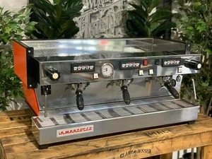 LA MARZOCCO LINEA CLASSIC 3 GRUPOS CAFETERA ESPRESSO NARANJA CAFETERA BARRA - Imagen 1 de 12
