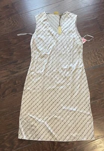 CASLON Women Gray Silk Dress Size 6 Classic Simplicity Evening NEW - Picture 1 of 8
