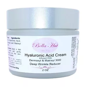 BELLAHUT HYALURONIC ACID CREAM MOISTURIZER - DEEP WRINKLE REDUCE - Picture 1 of 6