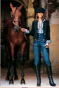 jeans denny rose Taglia M con Bottoni In Swarovski Art.4050 - Foto 1 di 9