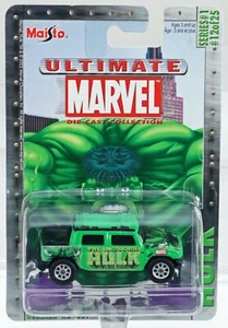 Maisto Hulk Hummer H2 Sut Ultimate Marvel Series - 0106-1 NRFP 2002 Green 1:64 - Picture 1 of 4