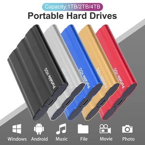 1/2/4/6/8/10/12TB Portable Externe HDD High-Speed kompakt & einfach zu benutzen - Afbeelding 1 van 29
