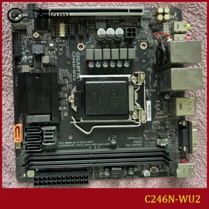 PER GIGABYTE C246N-WU2 LGA1151 DDR4*2 64GB HDMI VGA DP Mini-ITX scheda madre test - Foto 1 di 8