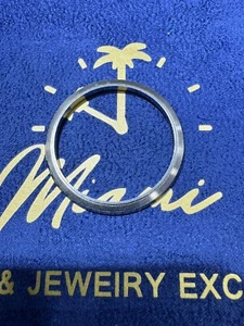 ROLEX SEA-DWELLER DRSD REF 1665 NOS CRYSTAL STEEL RETAINING RING PART!!! - Picture 1 of 4