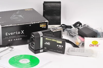 JVC Everio X GZ-X900 Full HD SD Camcorder - Boxed with New Battery & 32GB Card - Image 1 of 4