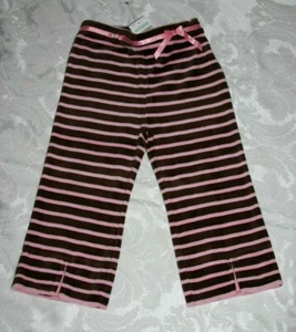Gymboree GIRAFFE CLUB Pants Striped Velour Pull-on NWT 2T - Picture 1 of 1