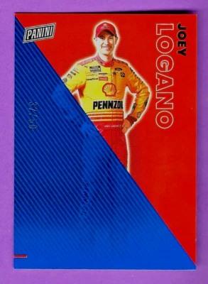 JOEY LOGANO 2023 PANINI FATHERS DAY SP INSERT CARD #'D /50 NASCAR STAR!! - Image 1 of 2