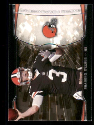 2013 Topps Prime Prime Performance #PPBW Brandon Weeden - Image 1 of 2