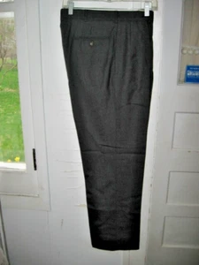 VINTAGE POLO BY RALPH LOREN GRAY DRESS PANTS BERGDORF GOODMAN - 32W X 31 1/2L - Picture 1 of 8