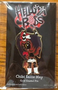 Helluva Boss Chibi Sallie May Gold Emaille Pin - Retired - Sold Out - Bild 1 von 1