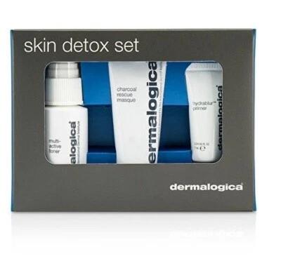 Dermalogica Skin Detox Set Multi-Active Toner, Charcoal Rescue Masque, Hydrablur - Image 1 of 4