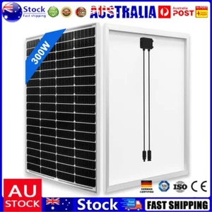 12V 300W Fixed Solar Panel Mono Caravan Camping Home Battery Charge 300 Watt AUS - Picture 1 of 11