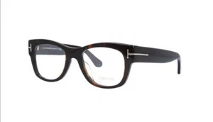 TOM FORD TF 5040 F 052 Dark Havana Brille Glasses Frames Eyeglasses Size 52 - Picture 1 of 10