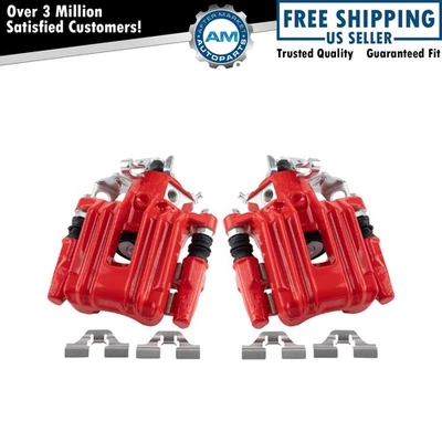 Rear Brake Caliper Set Fits 01 Audi TT 00-06 TT Quattro 99-05 Volkswagen Jetta - Image 1 of 4