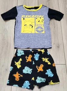 Pokémon Pikachu Kids Pajamas PJs Size 8 100% Cotton - Picture 1 of 6