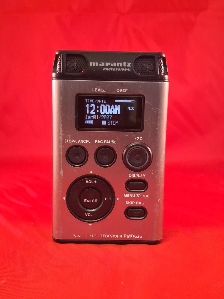 Marantz Professional Handheld SD MP3/WAV Recorder - Fair Condition (PMD620 Bl - Image 1 of 4
