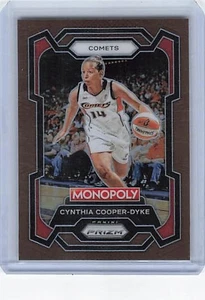 2024 WNBA Panini Monopoly Cynthia Cooper-Dyke Bronze Prizm /249 - Picture 1 of 2