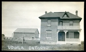 Canada UDORA Ontario 1920s Ross Taylor House. Real Photo Postcard - Picture 1 of 2