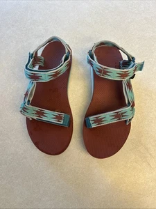 Sandalias de plataforma universales Teva 9 de forma media verde azulado halcón para mujer - Imagen 1 de 6