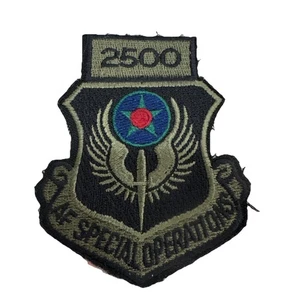 Parche diamante de 2500 horas de operaciones especiales de la USAF - Imagen 1 de 3
