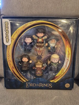 Fisher-Price Little People Collector Señor de los Anillos Set 6 Figuras Frodo Arwen Foto 1 de 4