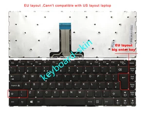 New for IBM Lenovo Ideapad Y40,Y40-70AT-ISE,Y40-80-IFI Y40-80 laptop Keyboard UK - Picture 1 of 5