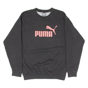 Sudadera gris cuello redondo PUMA para mujer Reino Unido 10 - Imagen 1 de 6