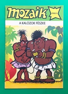 WIPA Mosaik Abrafaxe ungarisch Ungarn Mozaik Nr. 1988/4 sehr guter Zustand - Bild 1 von 2