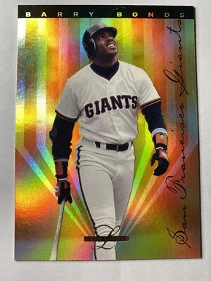 ** BEAUTY ** 1995 Leaf Limited GOLD FOIL INSERT #4 Barry Bonds Baseball Card!! - Image 1 of 2