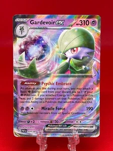Juego de cartas coleccionables Pokémon Gardevoir ex 029/091 Paldean Fates doble raro inglés 2024 casi nuevo - Imagen 1 de 2