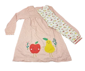 Ex Boden Mädchen Outfit Set Tunika und Leggings Baumwolle rosa 6 Monate-4 Jahre NEU - Bild 1 von 6