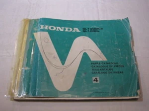 HONDA GL1000K3 GL1000Z GL1000 K3 GOLDWING PARTS LIST CATALOGUE nr4 - Afbeelding 1 van 1