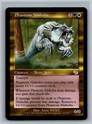 Magic The Gathering Judgment Phantom Nishoba #140/143 MTG TCG CCG - Image 1 of 2