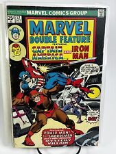 Marvel Double Feature #12 Captain America Iron Man Marvel low grade