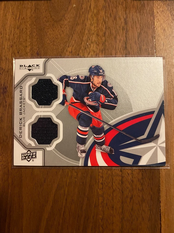 A70,806 - 2012-13 Black Diamond Dual Jerseys #CBJDB Derick Brassard  - Image 1 of 1